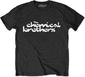 The Chemical Brothers - Logo Heren T-shirt - 2XL - Zwart