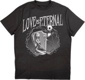 Disney The Nightmare Before Christmas - Jack & Sally Love Is Eternal Heren T-shirt - 2XL - Zwart
