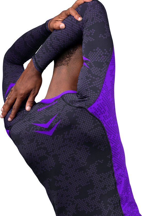 Rashguard à manches longues Hayabusa Arrow Classé - Violet - Taille S