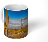Mok - Cactus bij zonsondergang in Arizona - 350 ML - Beker