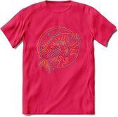 Vissen T-Shirt | Grappig Verjaardag Vis Hobby Cadeau Shirt | Dames - Heren - Unisex | Tshirt Hengelsport Kleding Kado - Roze - S