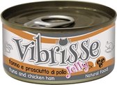 Vibrisse Cat Jelly Tonijn / Kip Drumstick 70 GR (24 stuks)