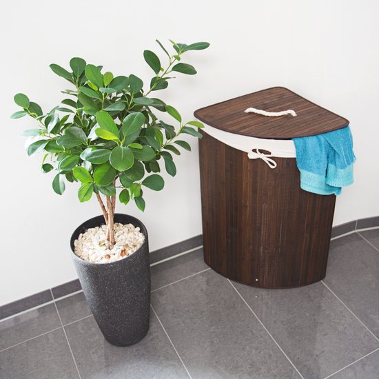 Decopatent opvouwbare wasssorteerder - wasmand met 3 vakken - waszak