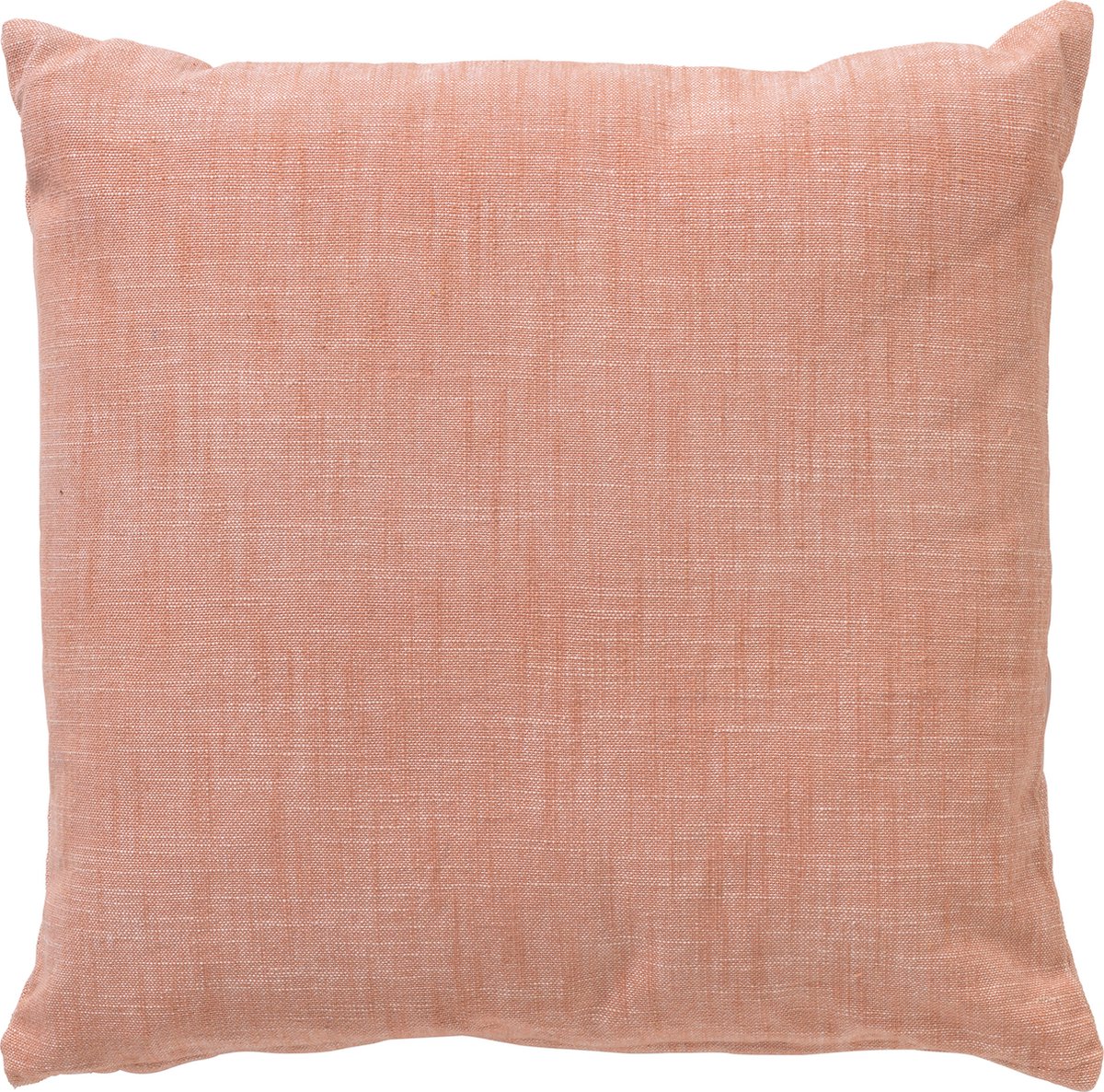 Dutch Decor NATURA - kussenhoes 45x45 cm - 100% biologisch katoen - Muted Clay - roze - met rits - zonder binnenkussen