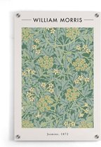 Walljar - William Morris - Jasmine II - Muurdecoratie - Plexiglas schilderij
