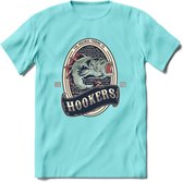 Vissen T-Shirt | Grappig Verjaardag Vis Hobby Cadeau Shirt | Dames - Heren - Unisex | Tshirt Hengelsport Kleding Kado - Licht Blauw - L