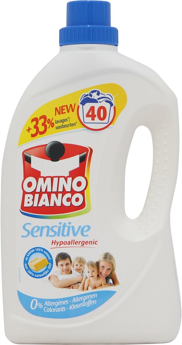 Omino Bianco Sensitive - 2L/40 wasbeurten
