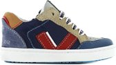 Sneakers | Jongens | Marino Red | Leer | Shoesme | Maat 24