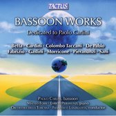 Paolo Carlini, Matteo Fossi & Orchestra Della Toscana - Bassoon Works (CD)