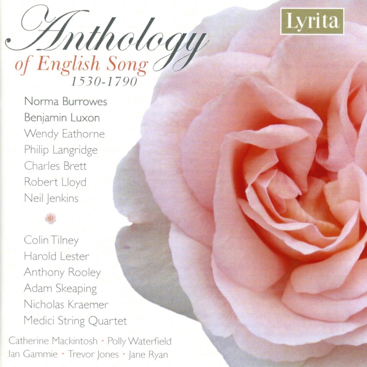 Various Artists - Anthology Of English Song 1530 - 1790 (2 CD)