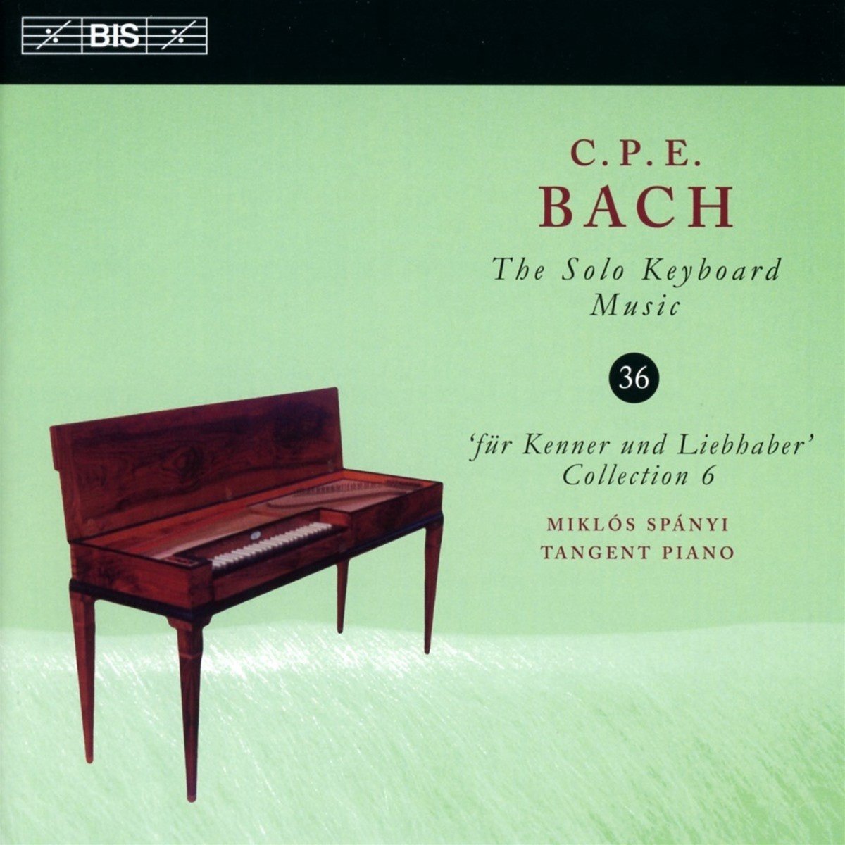 Miklós Spányi - C.P.E. Bach: Für Kenner Und Liebhaber, Collection 6 (CD)