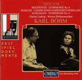 Christa Ludwig, Wiener Philharmoniker, Karl Böhm - Beethoven: Symphonie No. 4/Schumann: Symphonie No. 4/Mahler: Lieder (CD)