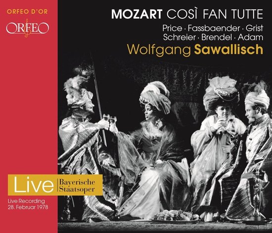 Bayerische Staatsoper, Wolfgang Sawallisch - Mozart: Cosi Fan Tutte (2 CD)