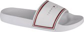 Tommy Hilfiger Essentials Pool Slide FW0FW05933-YBR, Vrouwen, Wit, Slippers, maat: 41