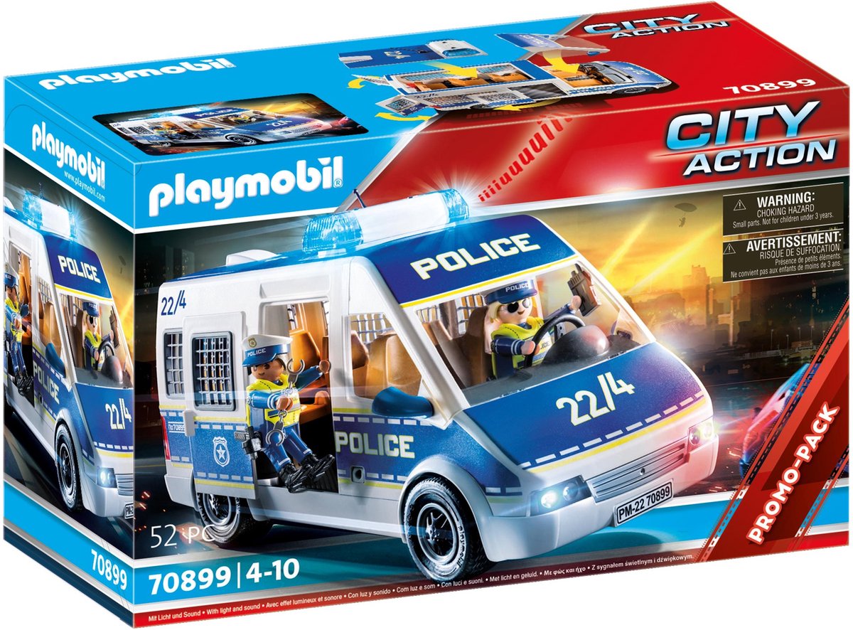 Playmobil camion échelle avec lumières et sons PlayMobil City Actio