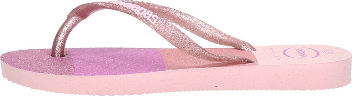 Havaianas Slim Pallet Glow Dames Slippers - Candy Pink - Maat 37/38 - Havaianas