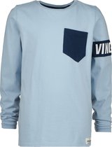 Vingino Boys Long Sleeve Vigo Misty Blue maat 152