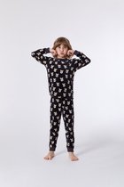 Woody - Jongens Pyjama Ijsbeer - Donkerblauw - 4 jaar