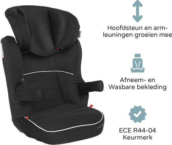 Prénatal Autostoel - Kinderzitje Auto 15 tot 36 kg (Groep 2/3) - Zwart | bol.com