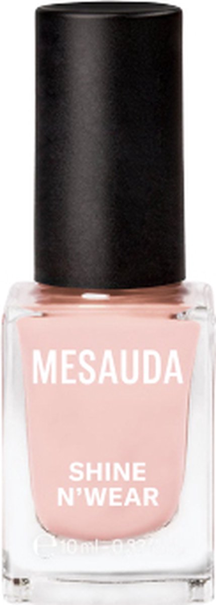 Goedkoopste MESAUDA Shine N'wear nagellak 10 ml Roze Glans