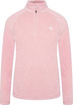 Dare2B, Freeform II lichtgewicht dames fleece met halve rits, Poeder Roze, Maat 36