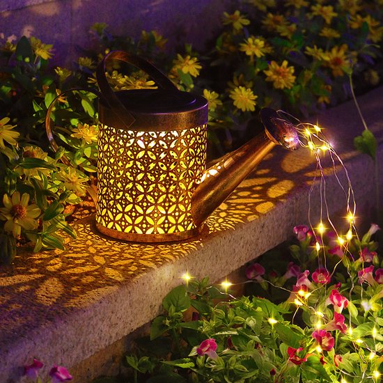 Lardic Lampe Solar de jardin avec piquet - Eclairage Solar de jardin -  Métal couleur