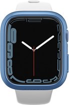 Spigen Thin Fit Apple Watch 7/8 45MM Hoesje Hard Plastic Bumper Blauw