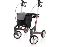Topro Troja 5G Rollator Maat M Rood