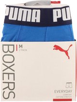 Puma Heren Boxershort True Blue 2-Pack BLAUW L