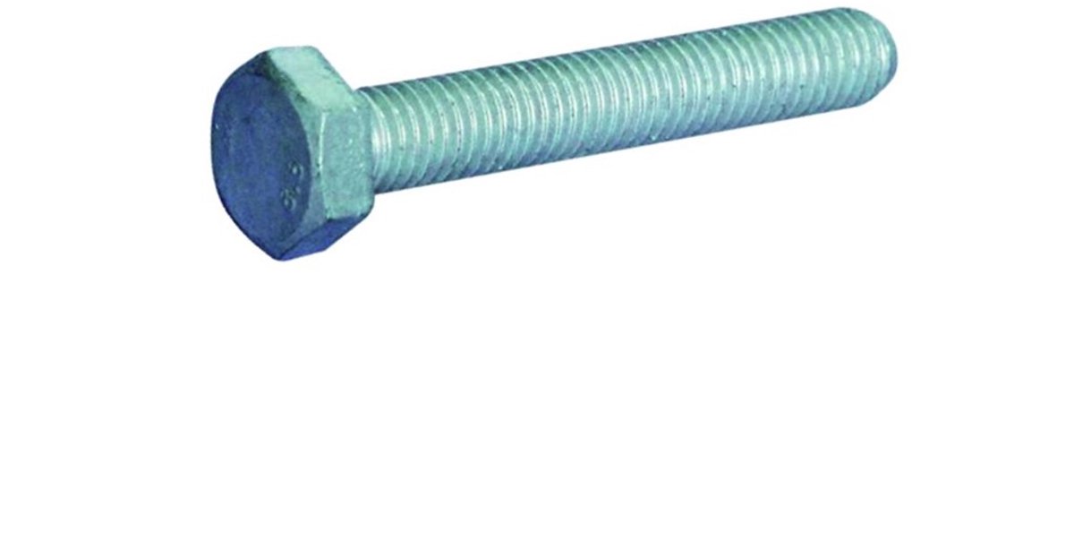 Tapbout Din933 8.8 M12X30Mm Thermisch Verzinkt Iso - 100 stuks
