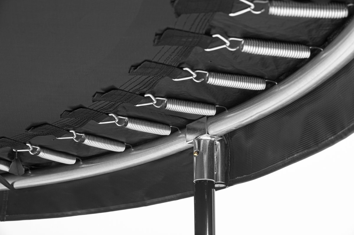 Salta Comfort Edition - ø 213 cm - Ronde trampoline met veiligheidsnet - Zwart - Trampoline voor kinderen — afbeelding 5