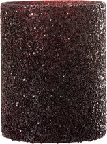 Windlicht | glas | rood | 16x16x (h)21 cm