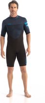 Jobe Perth 3/2mm Shorty Wetsuit Heren Blauw - XXL