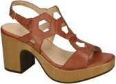 Wonders -Dames -  bruin donker - sandalen - maat 40