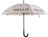 Esschert Design Paraplu reflecterend Hello