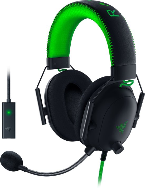 Razer Blackshark V2 - Gaming Headset - +USB Mic Versterker - SE - Zwart