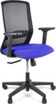 Linea Tekna 01 - Bureaustoel - Ergonomisch EN1335 - Multi verstelbaar- Zwart/Blauw