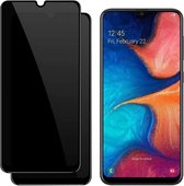 Samsung A20E Privacy Glass Samsung Galaxy A20e / A40 Privacy Screen - Privacy Glass Galaxy A20e / A40 Privacy Screenprotector Galaxy A20e / A40 - Privacy Screenprotector - 2 pack