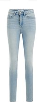 WE Fashion Dames high rise skinny jeans met stretch