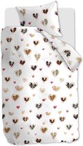 Beddinghouse Kids Animal Hearts Dekbedovertrek - Eenpersoons - 140x200/220 cm - Multi