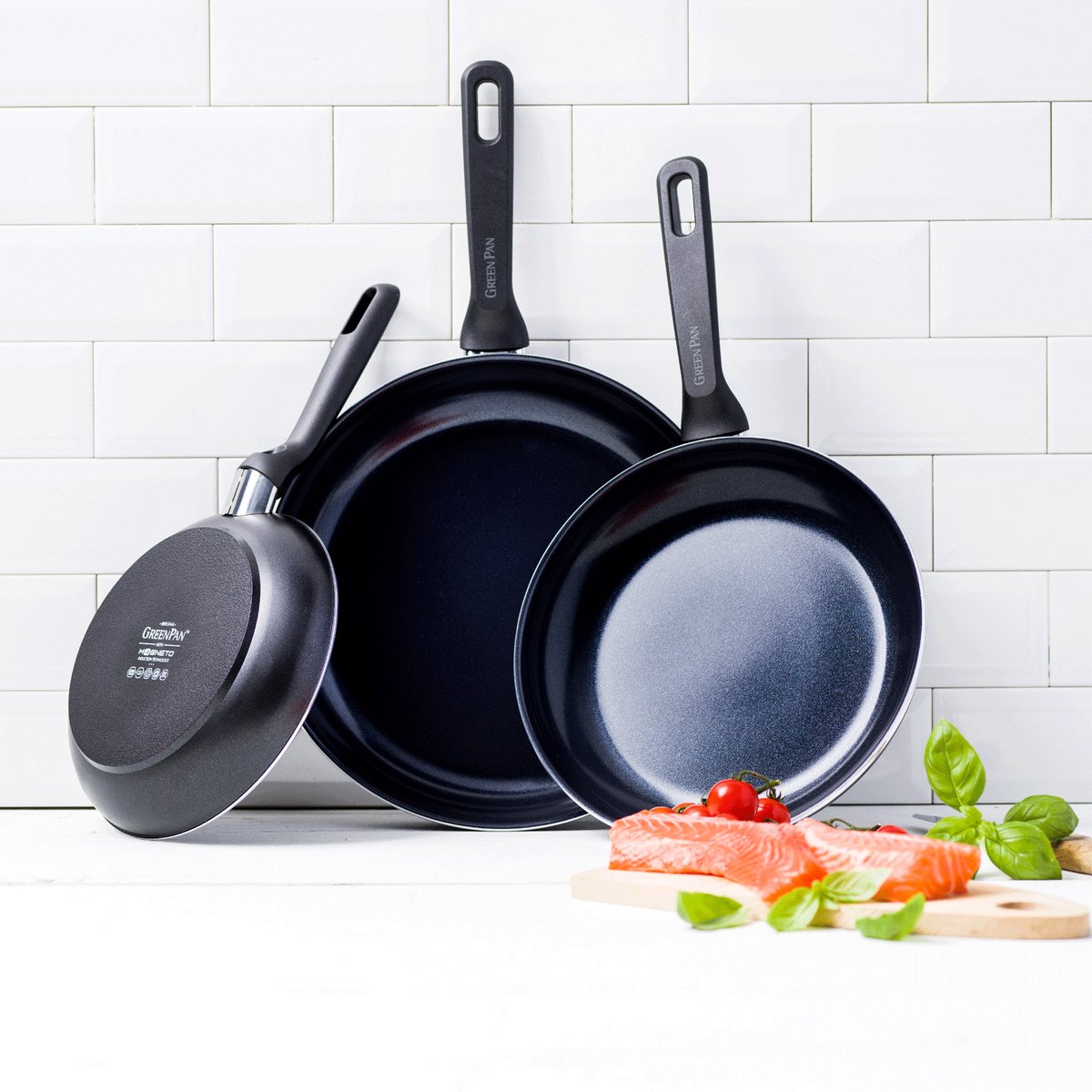 Black Friday Exclusief: Grijp de GreenPan Memphis Koekenpan 20cm - Zwart - Inductie - PFAS-vrij tegen de Beste Prijzen op Uit Nederland