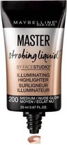 Maybelline Facestudio - Master Strobing Liquid Illuminating - Highlighter - 200 Medium|Nude Glow