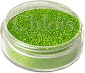 Chloïs Glitter Laser Light Green 10 ml - Chloïs Cosmetics - Chloïs Glittertattoo - Laser glitter - Cosmetische glitter geschikt voor Glittertattoo, Make-up, Facepaint, Bodypaint, N