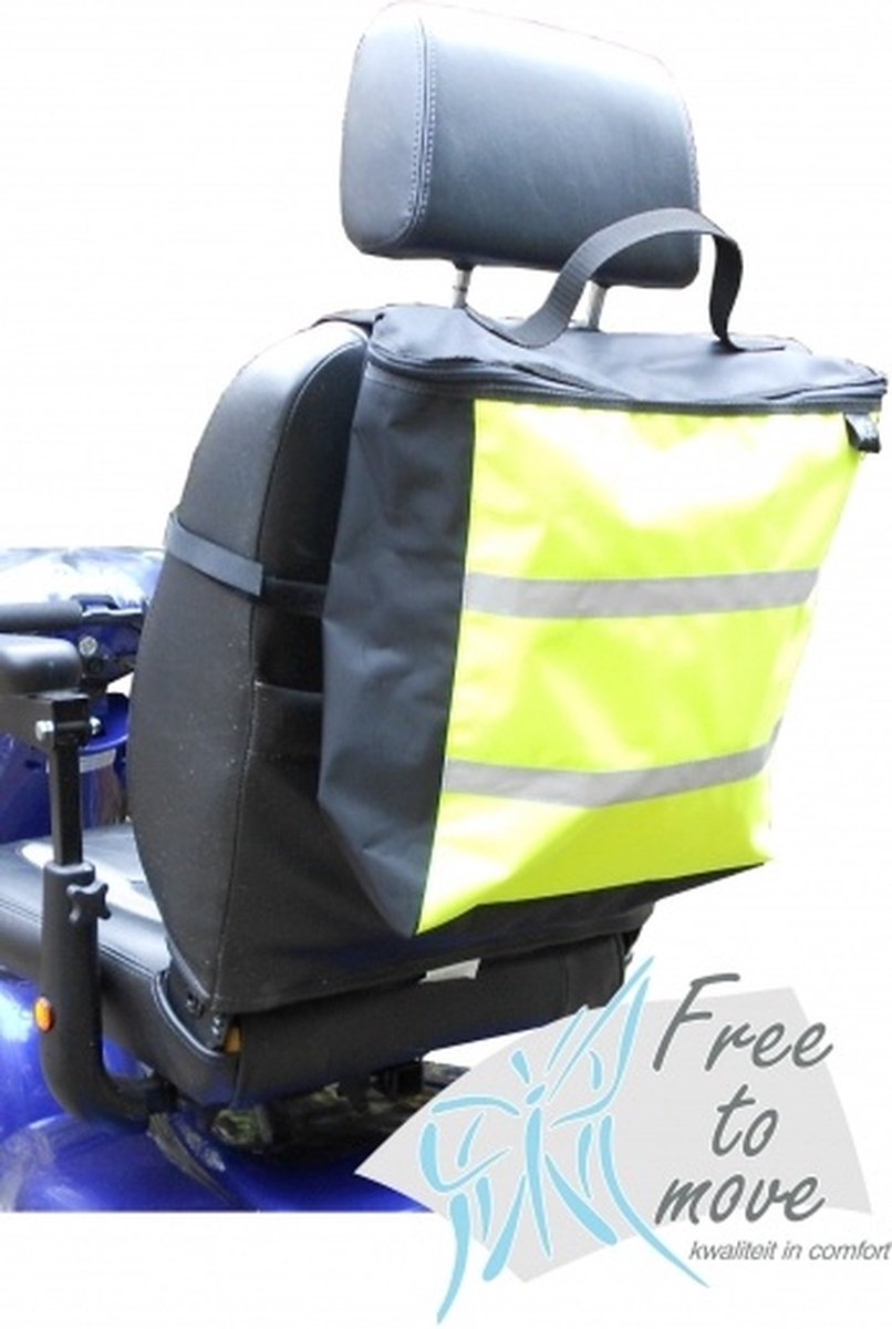 Goedkoopste Zorgtrader Rugleuningtas scootmobiel - Reflecterend