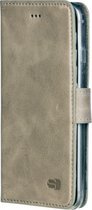 Apple iPhone 6 Hoesje - Senza - Pure Serie - Echt Leer Bookcase - Moss Green - Hoesje Geschikt Voor Apple iPhone 6