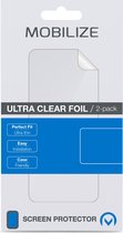 Mobilize Folie Ultra-Clear Screenprotector Geschikt voor Realme C21 2-Pack