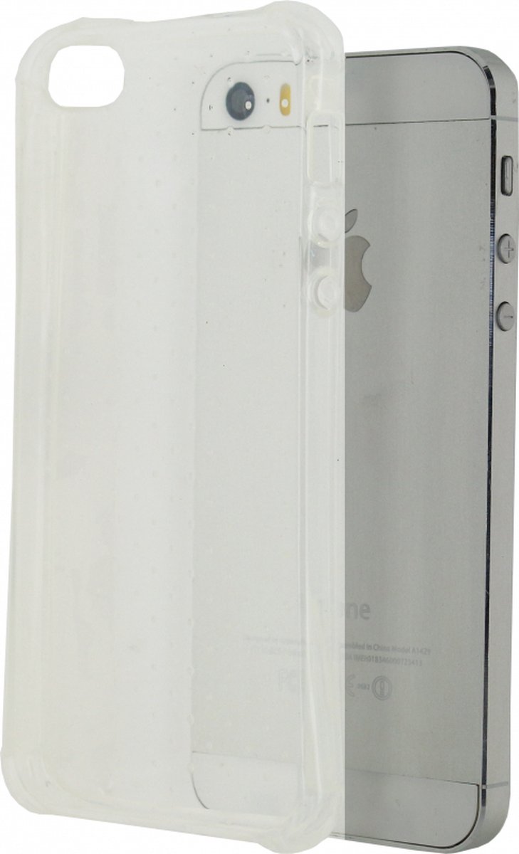 Apple iPhone 5/5s/SE Hoesje - Xccess - Air Crush Serie - TPU Backcover - Transparant - Hoesje Geschikt Voor Apple iPhone 5/5s/SE