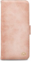 Huawei Y7 (2019) Hoesje - Mobilize - Elite Gelly Serie - Kunstlederen Bookcase - Soft Pink - Hoesje Geschikt Voor Huawei Y7 (2019)