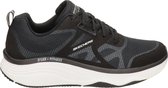 Skechers D Lux Fitness heren sneaker - Zwart wit - Maat 40