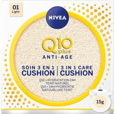 Nivea Q10+ Cushion 3 In 1 Care Hidratacion #oscuro 15 G